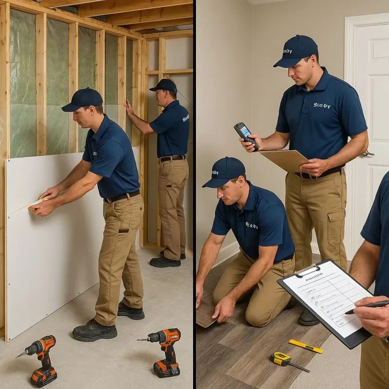 Repairs and Reconstruction process in Marshfield, MA